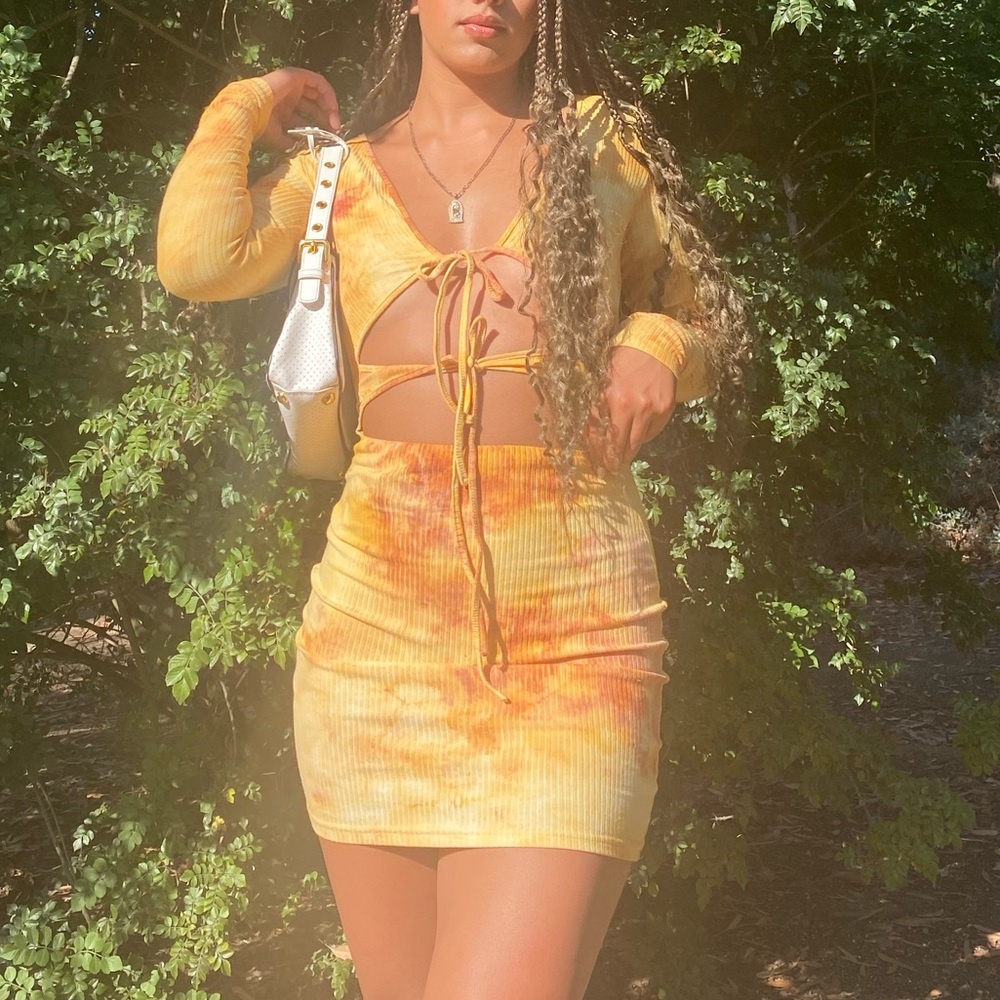 IAMGIA Tie Dye Wrap Dress